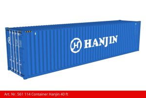 Container 40 ft Hanjin blau - Kiss Schweiz 561114 Spur 1
